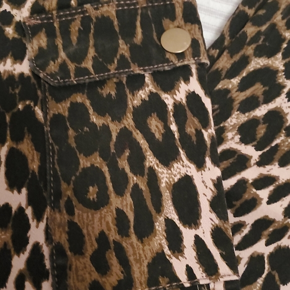 🆕️ Ashley Mason Leopard Cargo Skinny - Picture 7 of 12